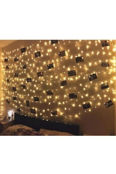 Pazariz 10mt Rgb 100 Led Fişli Noel Parti Yılbaşı Ağaç Dekoratif Aydınlatma Lambası Animasyonlu Süsleme ürün görseli 1