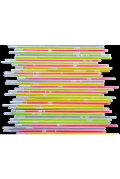 Pazariz Glow Stick Fosforlu Neon Çubuk 15 Adet - Resim 2
