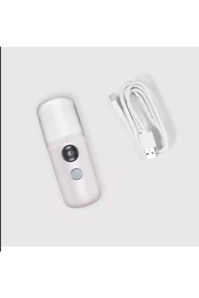Pazariz Şarjlı Mini Yüz Nemlendirici Dezenfektan Cihazı Mist Sprayer - 3