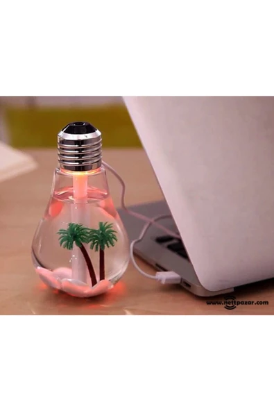 Pazariz Led Işıklı Hava Nemlendirici Buhar Makinası - 2