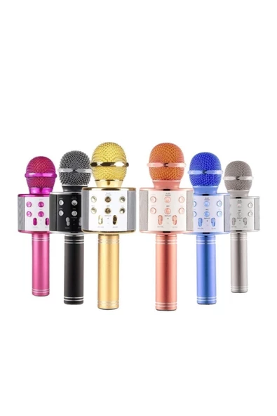 Pazariz Karaoke Mikrofon Dahili Hoparlörlü Usb Flash Destekli - Resim 2