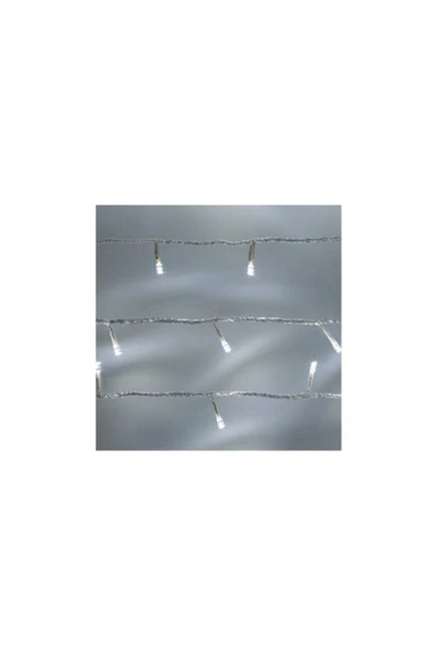 Pazariz Beyaz Led Yılbaşı Süsü 100'lü 10 m - Resim 3
