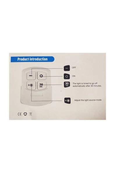 Pazariz Camlı Uzaktan Kumandalı Led Işık 3'lü Set - Resim 3