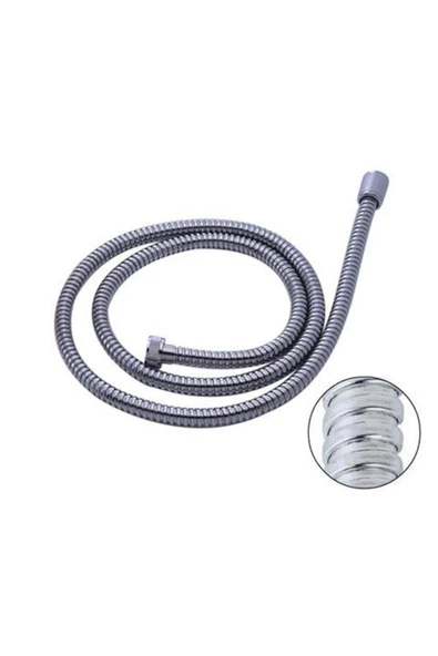 Pazariz Kopmaz Kırılmaz Spiral Banyo Duş Hortumu 150 Cm.
