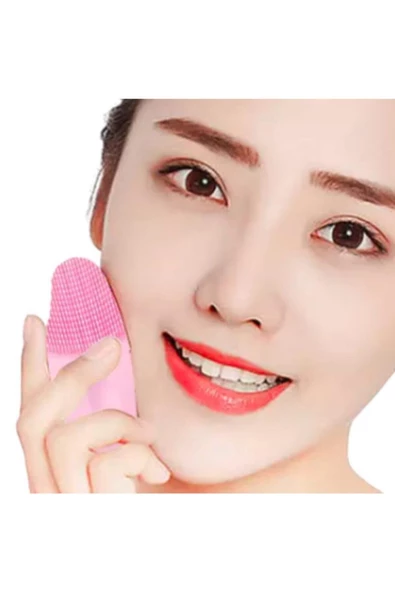 Pazariz Usb’li Titreşimli Masaj Etkili Silikon Su Geçirmez El Yüz Vücut Temizleme Ve Bakım Cihazı - Resim 2