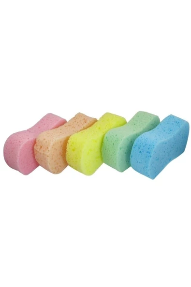 Pazariz 3 Adet Araba Yıkama Ve Temizleme Süngeri Oto Renkli Sünger Renkli - 3