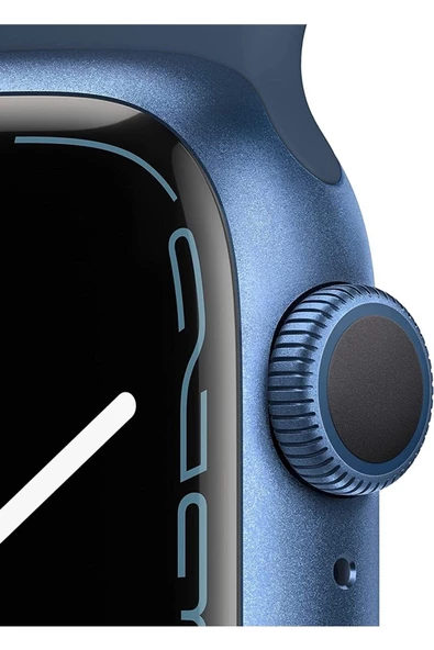 Pazariz Watch 7 Series Uyumlu Uyumlu 44mm Akıllı Saat 2023 Yeni Seri Lacivert - Resim 2