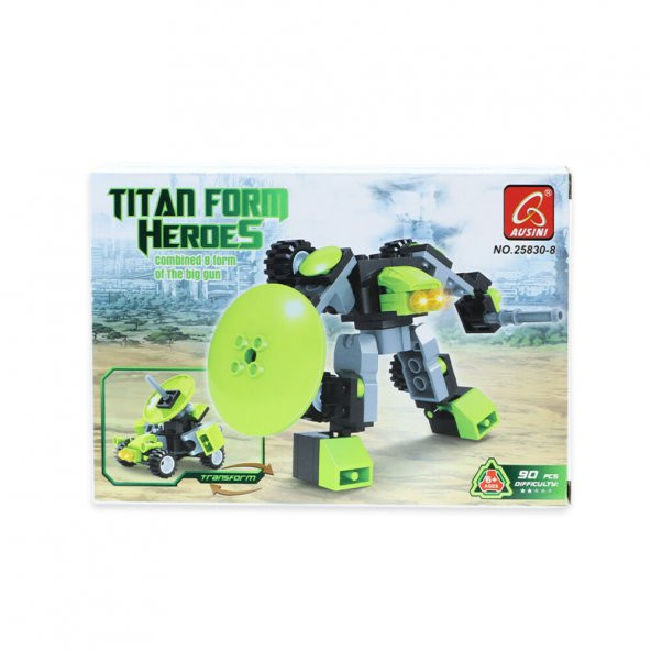 Ausini Titan Heroes Hnight-8 90 Parça - 2