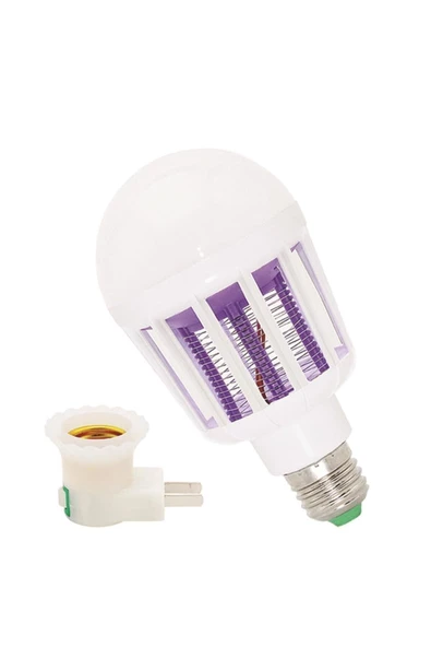 Pazariz Öztrend 2si 1 Arada Sinek Öldürücü Tasarruflu Led Ampül 1 Adet Store Yeni Model Desen 976748 - Resim 2