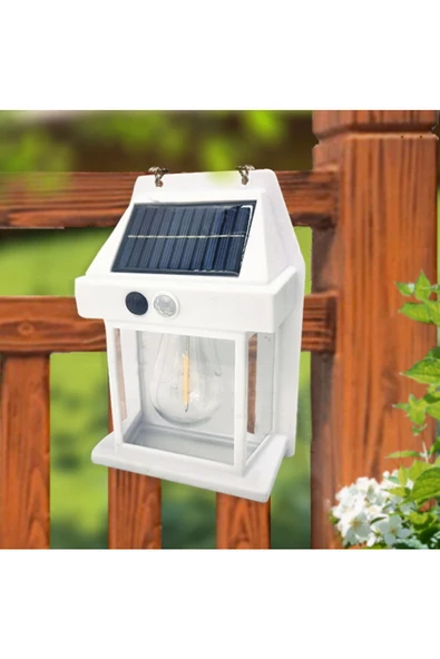 Pazariz Solar Enerjili Led Bahçe Aydınlatması Su Geçirmez Lamba Bahçe Garaj Ev Aydınlatma Siyah 1 Ad - Resim 3