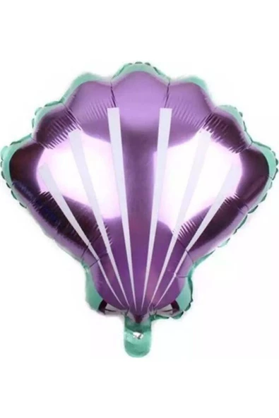 Pazariz Folyo Balon Doğum Günü Balonu Parti Balonu 55 Cm Istiridye