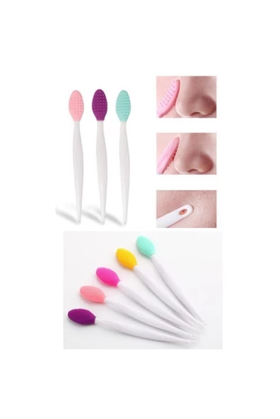 Pazariz Burun Siyah Nokta Temizleyici Dudak Peeling Fırçası 1 Adet - 2