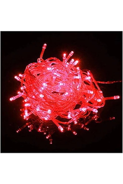 Pazariz Yılbaşı Led100 Led Kırmızı Işık ürün görseli 1