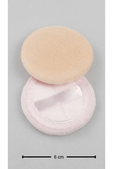 Pazariz Profesyonel Makyaj - Pudra Fondöten Süngeri Ponponu 6 Ad - 3