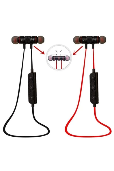 Pazariz Mıknatıslı Sport Bluetooth Kulaklık - 2