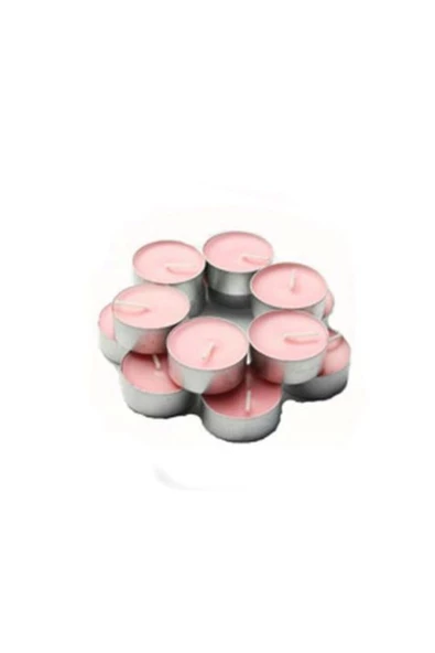 Pazariz 100 Lü Tealight Mum - Pembe