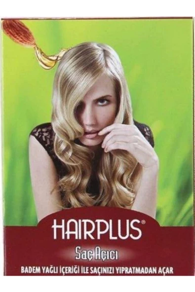 Pazariz Hairplus Bademyağlı Saç Renk Açıcı