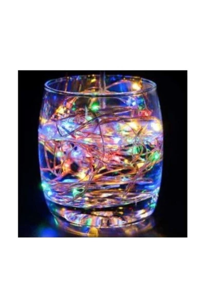Pazariz Dekoratif 100 Led Animasyonlu Süs Işık Prizli Karışık Renk 10 Mt.