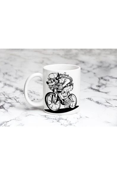 Pazariz Bisikletli Adam Kupa Bardak ürün görseli 1