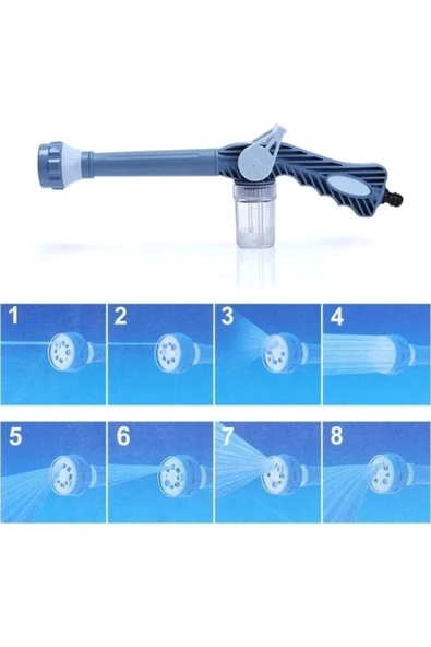 Pazariz Ez Jet 8 Fonksiyonlu Deterjanlı Basınçlı Yıkama Tabancası - 3