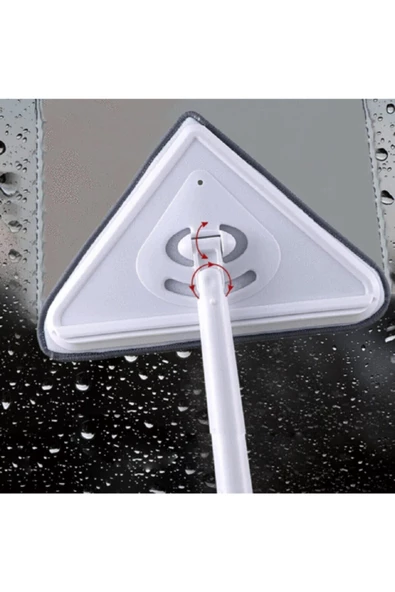 Pazariz Teleskopik Üçgen Mop Seti Dar Yüzeyler Için Temizlik Aparatı ürün görseli