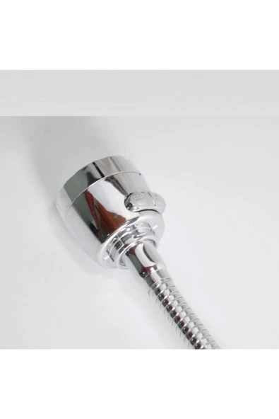 Pazariz Pazarız Esnek 2 Fonksiyonlu Oynar Başlıklı Spiral Mutfak Musluk Başlığı - Resim 3