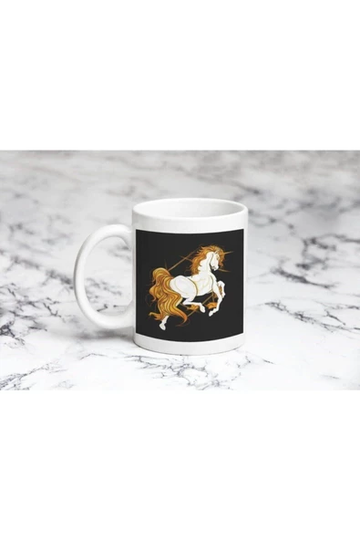 Pazariz Unicorn Altın Kupa Bardak Kişiye Özel ürün görseli 1