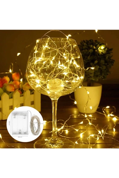 Pazariz Peri Led Işık 3 Metre (sarı Günışığı) ürün görseli 1