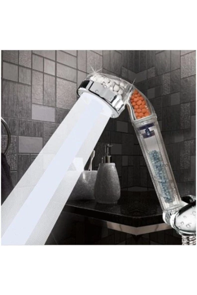 Pazariz Su Tasarruflu Ve Arıtmalı Duş Başlığı %50 Su Tasarrufu Sağlar ürün görseli