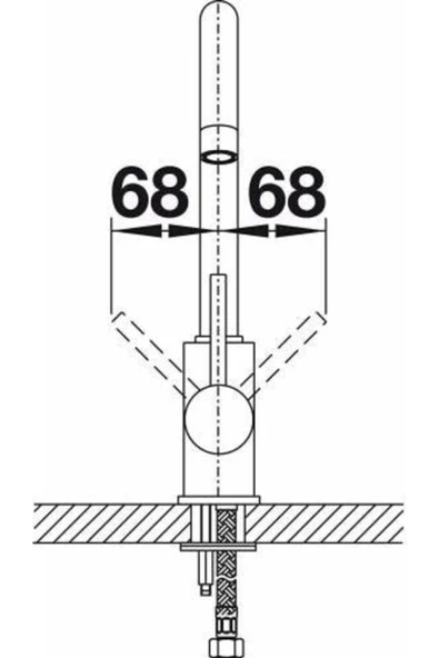 Pazariz Siyah Rustik Eviye Bataryası - 3