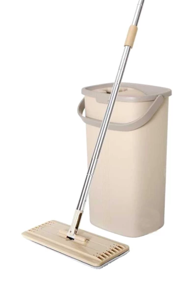 Pazariz 3 Bezli Temizlik Kova Seti Yeni Nesil Temizlik Seti Mop