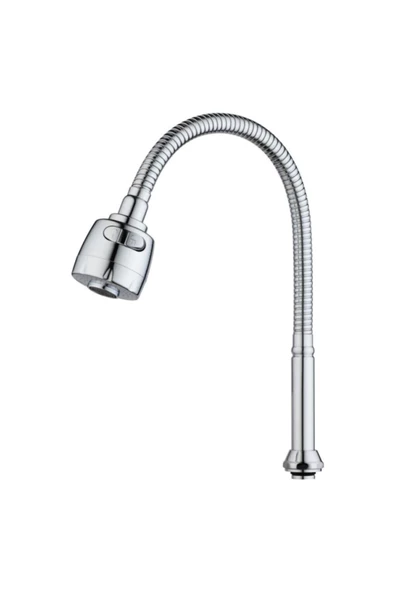 Pazariz Pazarız Esnek 2 Fonksiyonlu Oynar Başlıklı Spiral Mutfak Musluk Başlığı ürün görseli