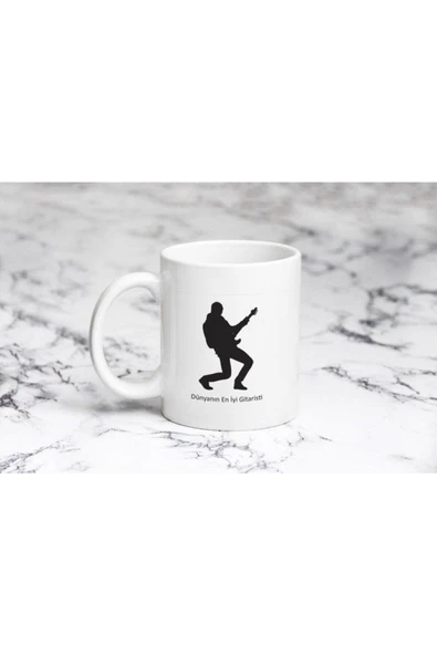 Pazariz En Iyi Gitarist 4 Kupa Bardak Kişiye Özel ürün görseli 1