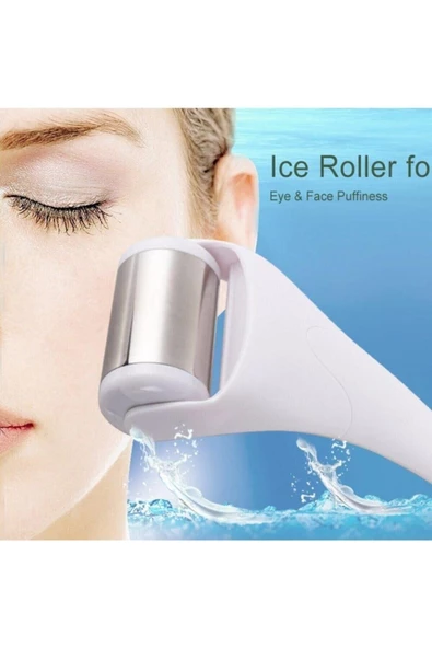 Pazariz Ice Roller Cilt Soğutucu Metal Başlıklı Cilt Soğutma Aleti Cilt Sıkılaştırıcı - 2