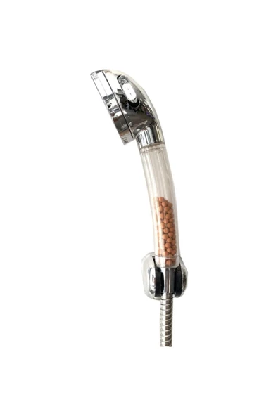 Pazariz Su Tasarruflu Arıtmalı 3 Fonksiyonlu Duş Başlığı + Duş Hortumu + Duvara Bağlantı Aparatı - Resim 3