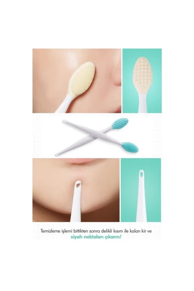 Pazariz Burun Siyah Nokta Cilt Ve Yüz Temizleyici Peeling Fırça 1 Ad - 3