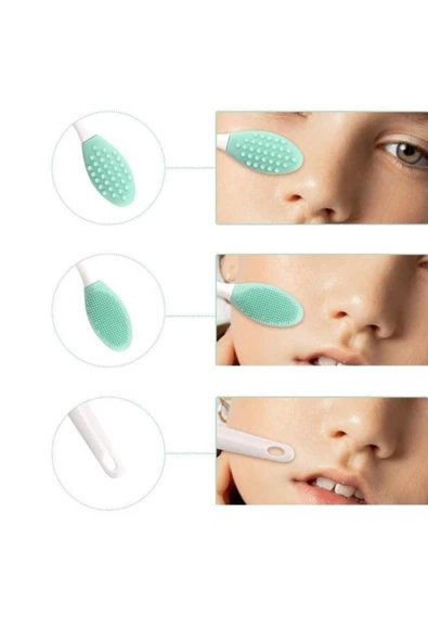 Pazariz 2li Dudak Fırçası Peeling Etkili Gözenek Temizleyici 2 Ad - 2