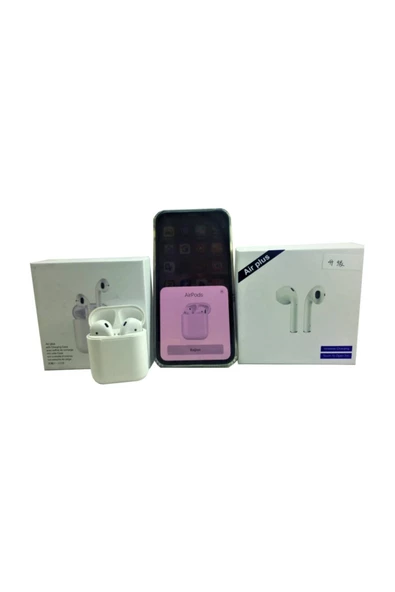 Pazariz Air Plus Bluetooth Kulaklık Kapak Açılınca Otomatik Eşleşme ürün görseli 1