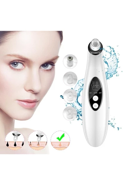 Pazariz Pazarız Vakumlu Siyah Nokta Akne Şarjlı Cilt Temizleyici - 3