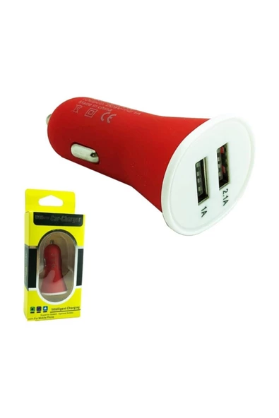 Pazariz 2 Usb Girişli Araç Şarj Başlık Çakmaklık