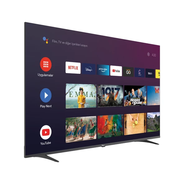 Next YE-65EFSG7-QLED 65" 165 Ekran UHD 4K Google Android TV - 2