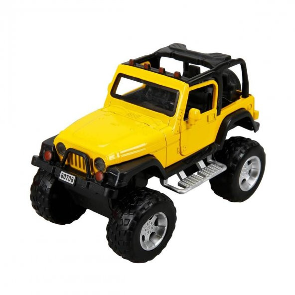 Sunman Sesli Ve Işıklı Metal Araba Safarı Jeep 13 Cm. FY80708 - 4