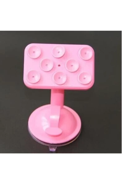 Pazariz Pazarız 8 Vantuzlu Araç Içi Telefon Tutucu -pembe Lg K40 Uyumlu