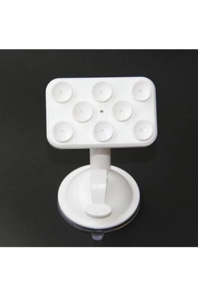 Pazariz Pazarız 8 Vantuzlu Araç Içi Telefon Tutucu -beyaz Sony Xperia Z3 Premium Uyumlu