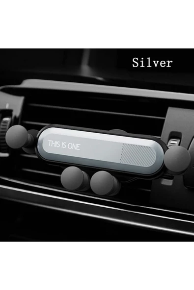 Pazariz Ahtapod Petek Girişli Araç Telefon Tutucu - Gri Lenovo Vibe Z5s Uyumlu - Resim 2