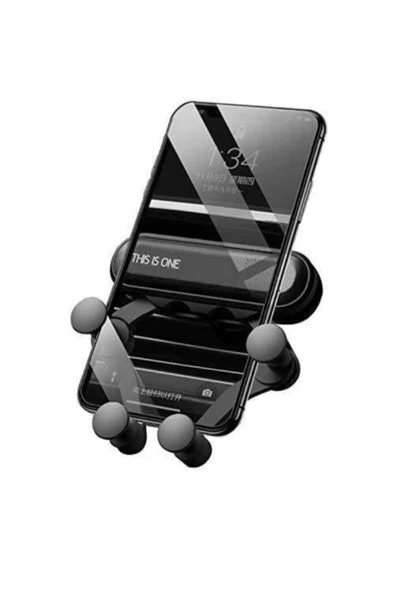 Pazariz Ahtapod Petek Girişli Araç Telefon Tutucu - Gri Huawei P Smart Z Uyumlu ürün görseli