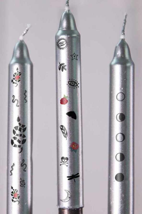 Ezoterik-1 Tırnak Dövmesi, Tırnak Tattoo, Nail Art, Tırnak Sticker - 2