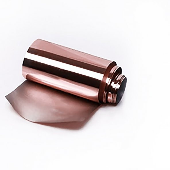 Rose Gold Renk Transfer Tırnak Dövmesi, Tırnak Sticker, Nail Tattoo, Nail Art - 6
