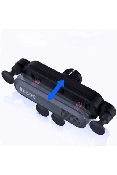 Pazariz Ahtapod Petek Girişli Araç Telefon Tutucu - Siyah Lg L Fino Uyumlu - Resim 3