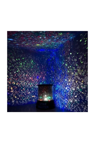 Pazariz Star Master Projeksiyon Gece Lambası - Resim 3
